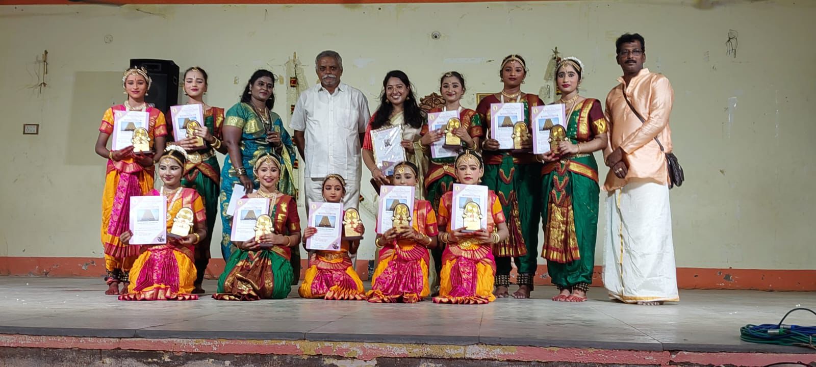 Classical dance recognition ceremony
